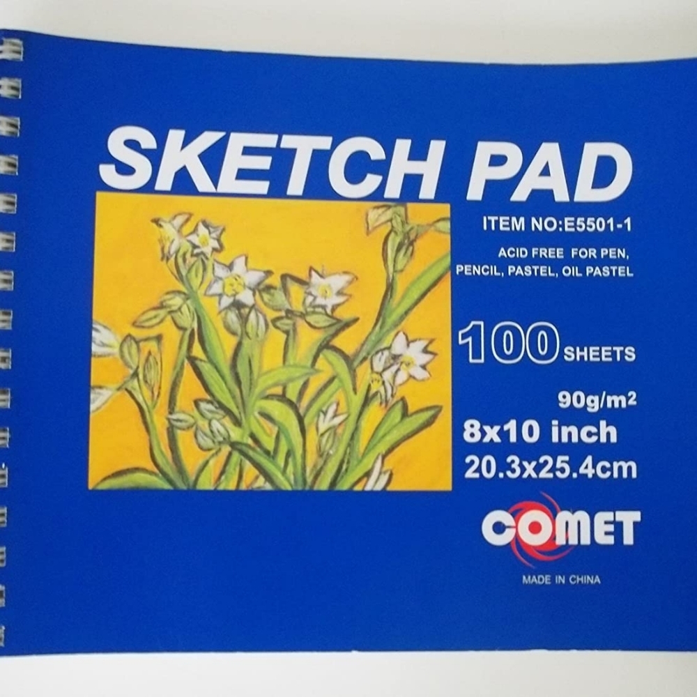 Comet Sketch Pad 100sheets 8x10 inch